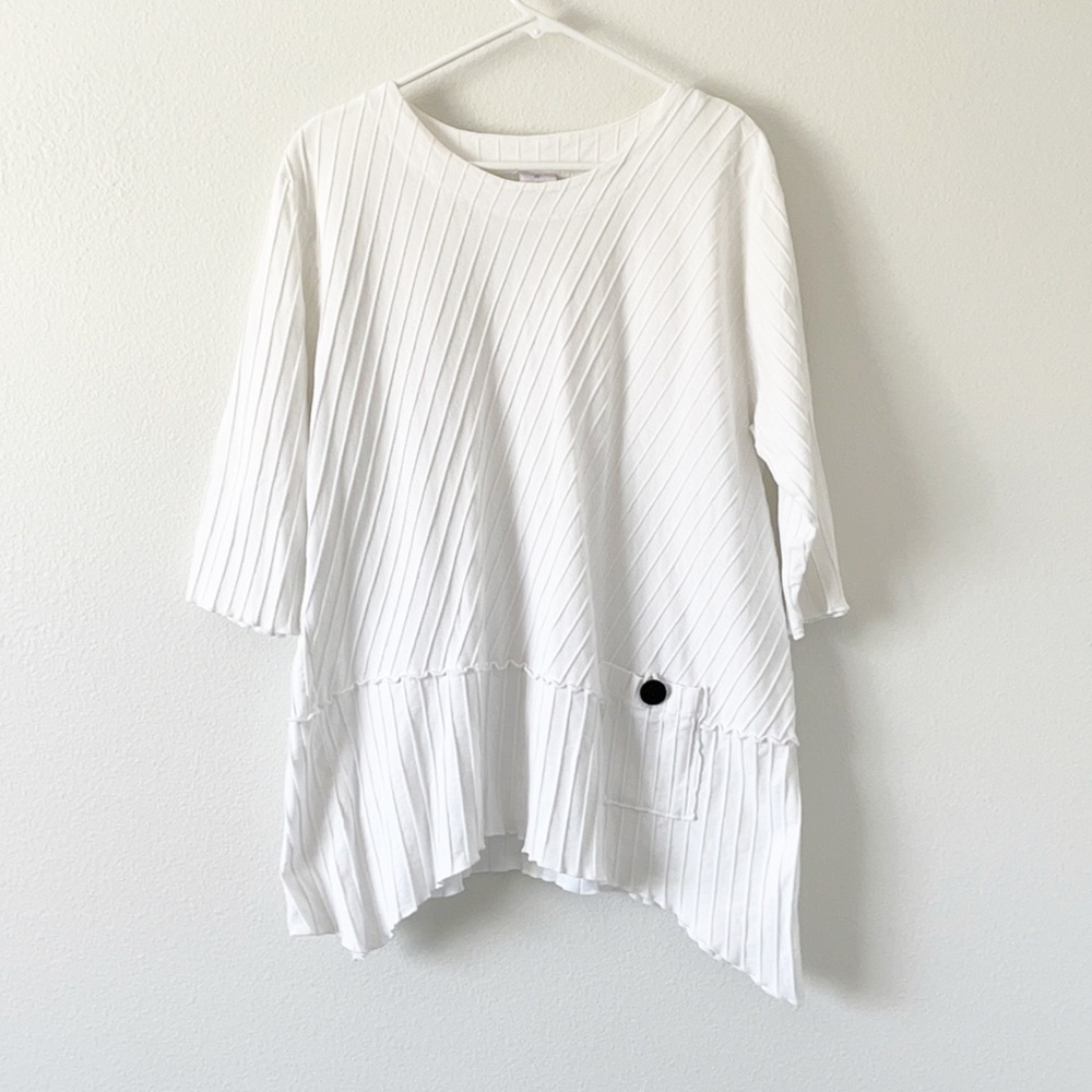 100% Cotton Focus Casual Collection Tunic Top - Picture 2 of 15